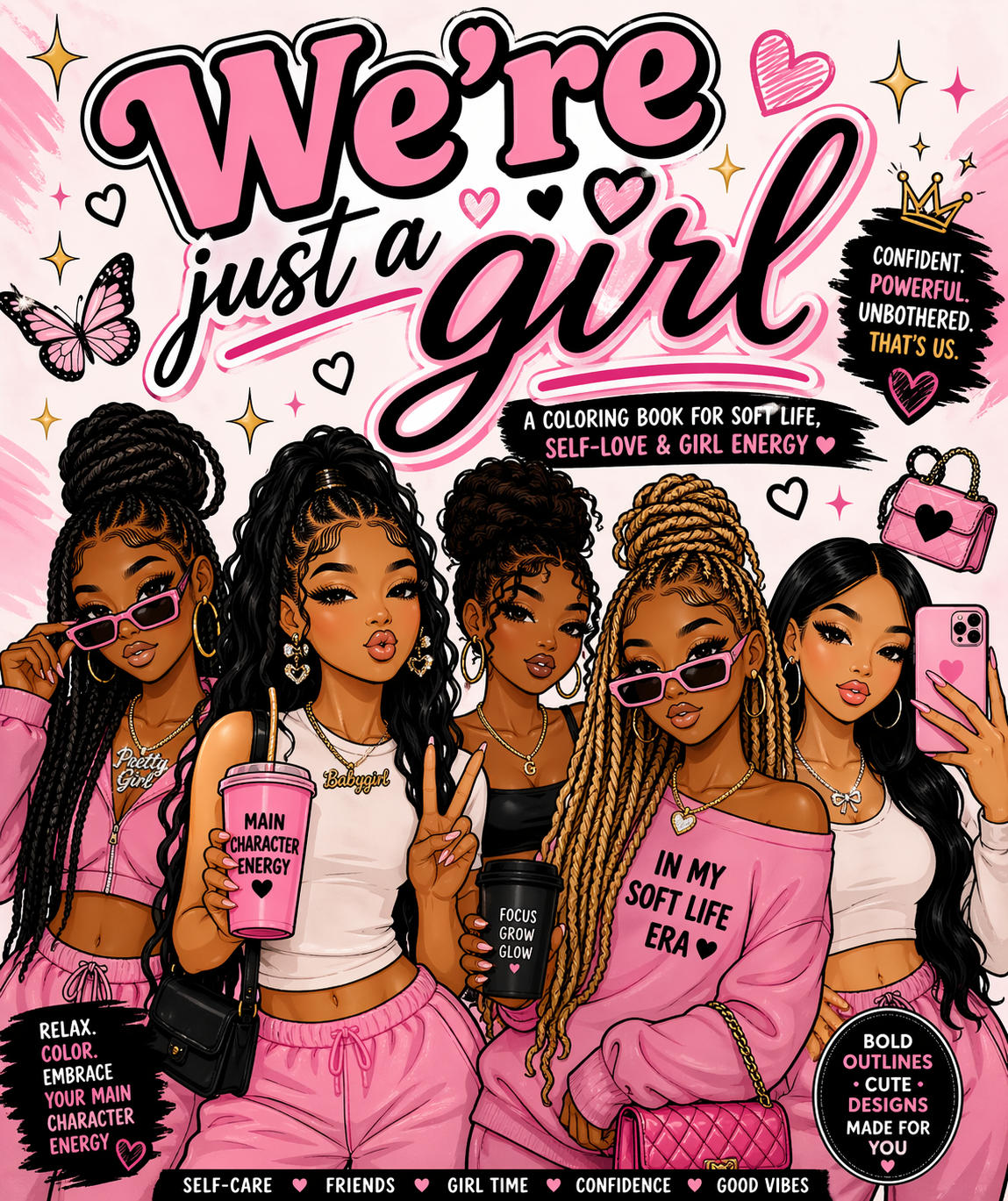 We’re just a girl-coloring book
